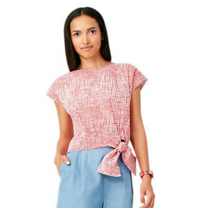 Kate Spade Saturday   Crop Tie Top